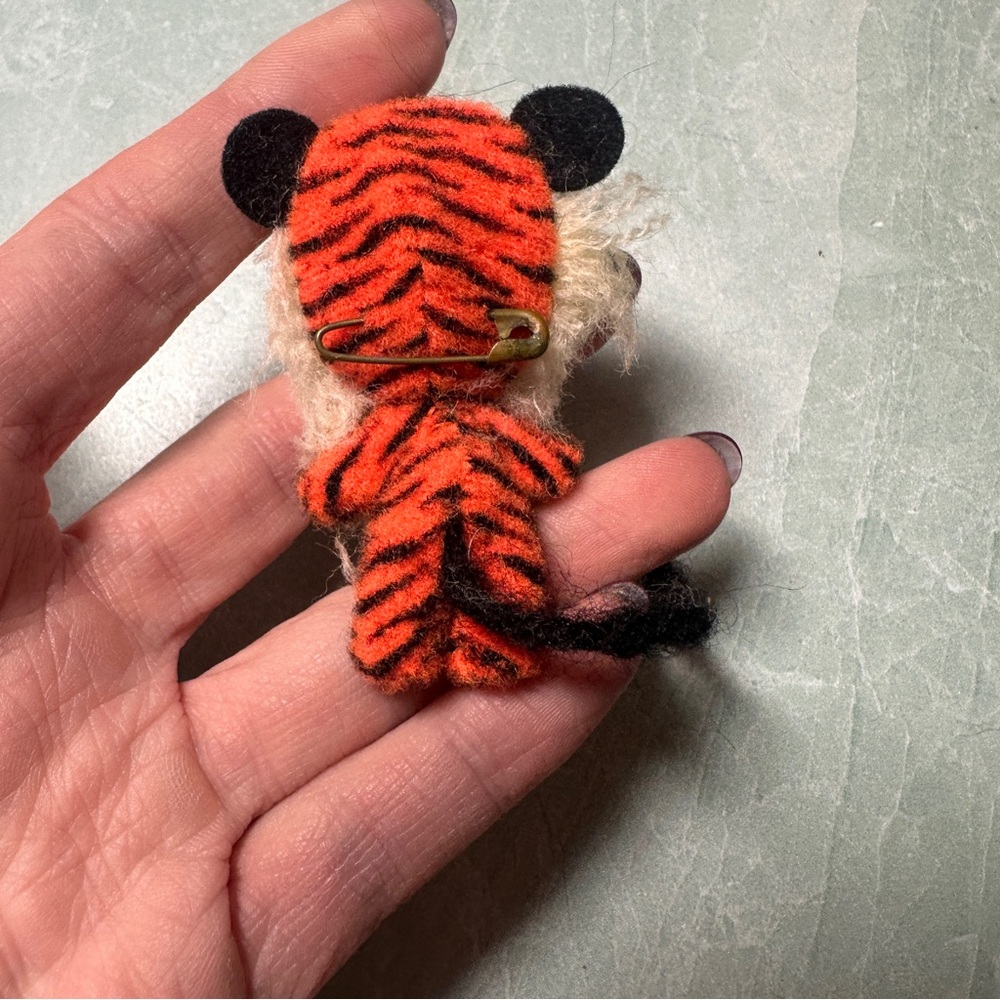 Vintage Liddle Kiddles Tiny Tiger Animiddle Miniature Doll 1960s - Picture 3 of 4